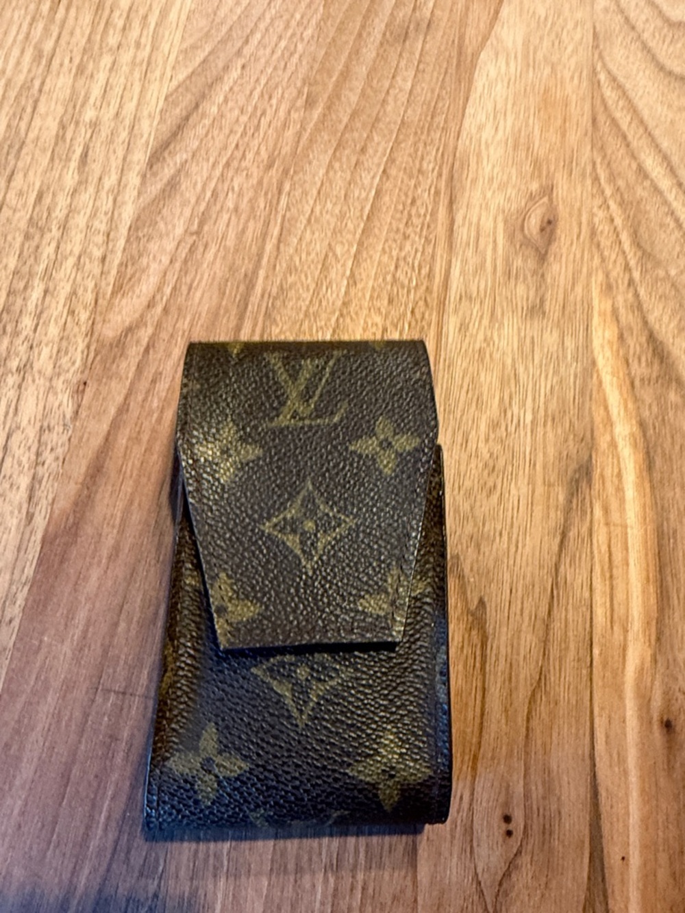 Louis Vuitton Brown Monogram Canvas Pouch